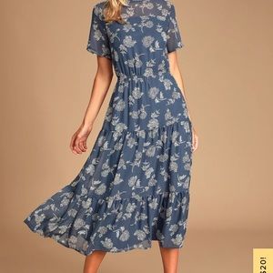 Lulus midi dress